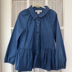 Caron Callahan Blue Top, Small